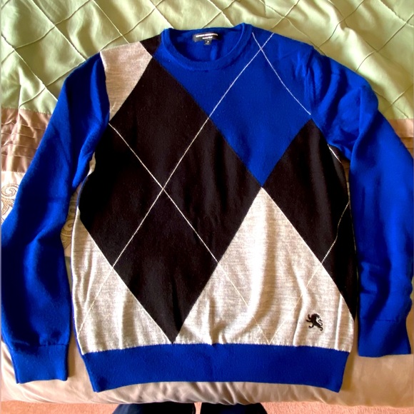 SOLD EXPRESS Men’s Merino Wool Sweater - Size M - Picture 2 of 6